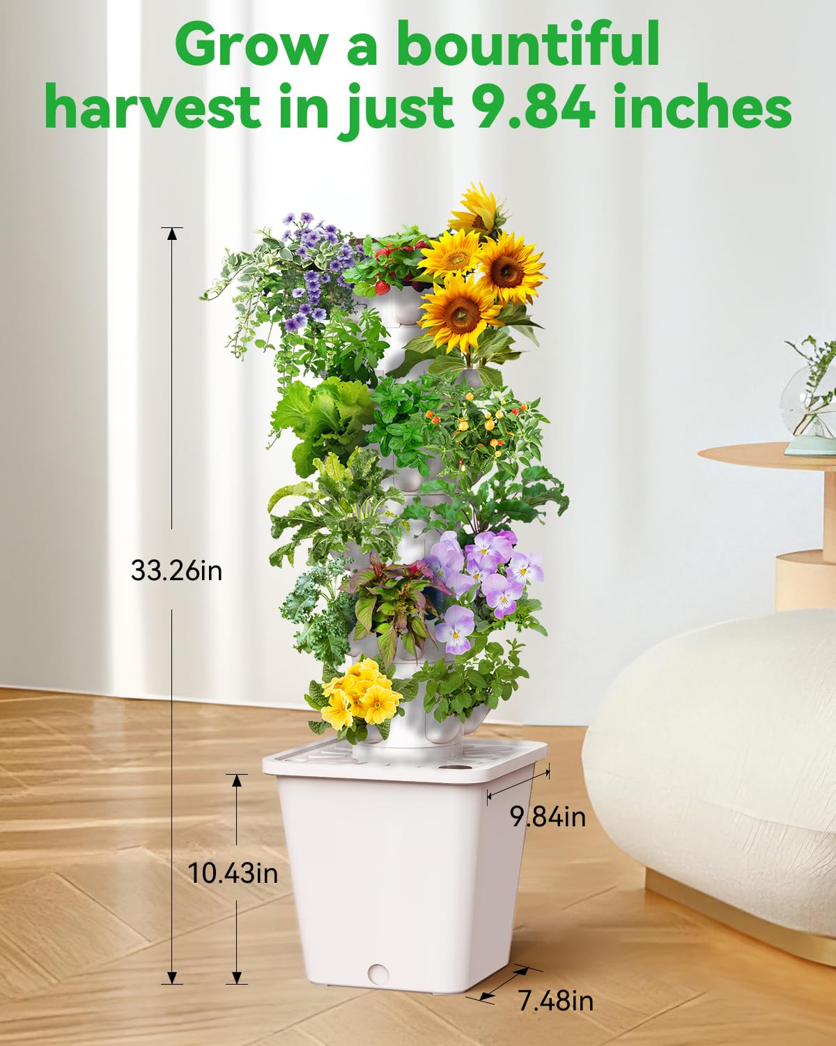 【新品】Hang out GRNT Plants Statnd 650&440 Amazon.com : SJZXUV Vertical Hydroponics Growing System Kit